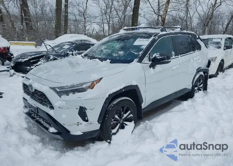 2023 Toyota Rav4 Hybrid Xse z USA, uszkodzony, nr VIN 4T3E6RFV1PU115918